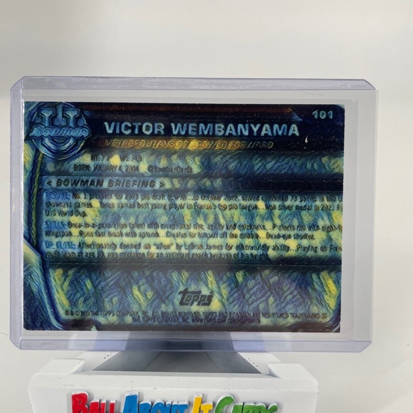 Custom Made Victor Wembanyama Trading Card Fan Art Card. - Picture 3 of 6